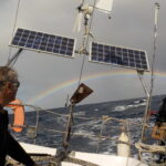 Arc en ciel après forte rafale